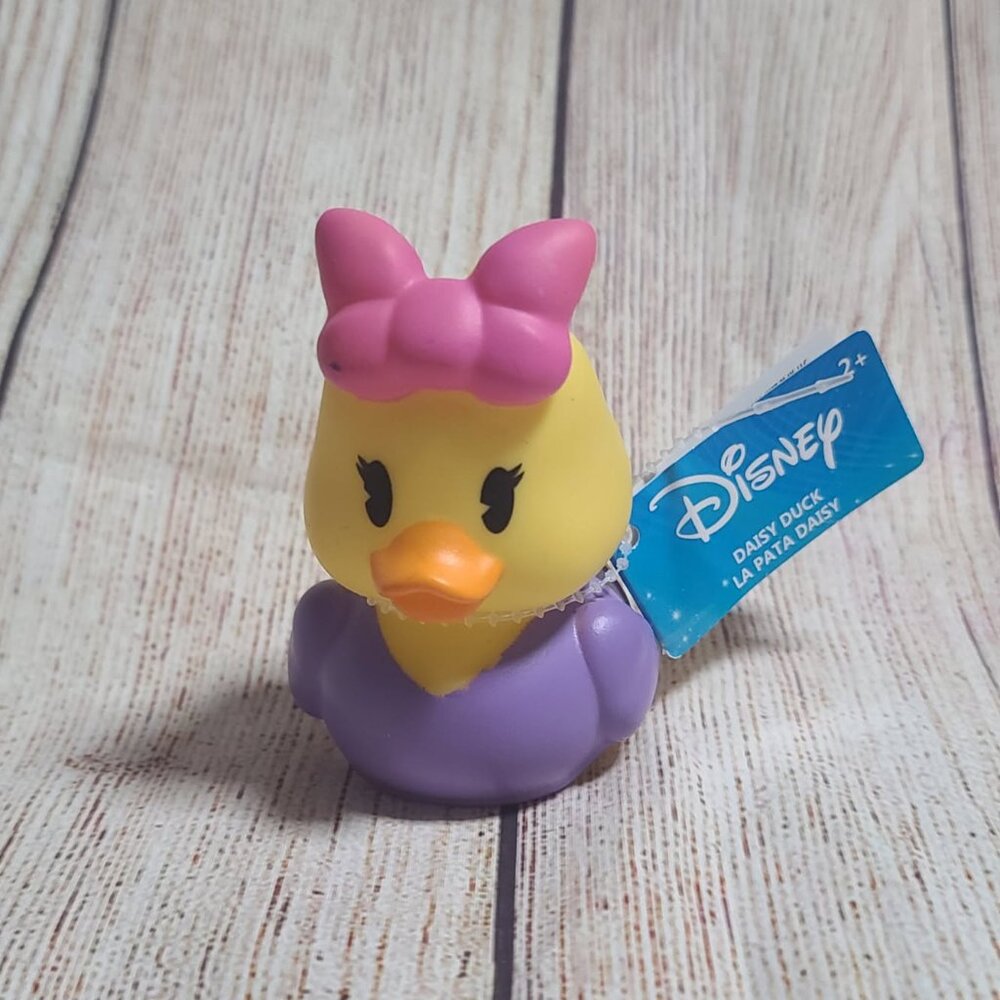 Disney Daisy Duck 2.75" Rubber Duck - NWT